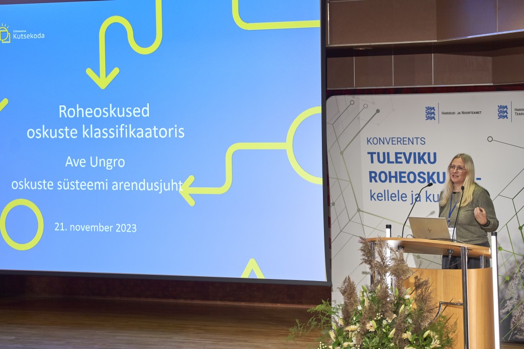 Konverents "Tuleviku roheoskused - kellele ja kuidas?" 