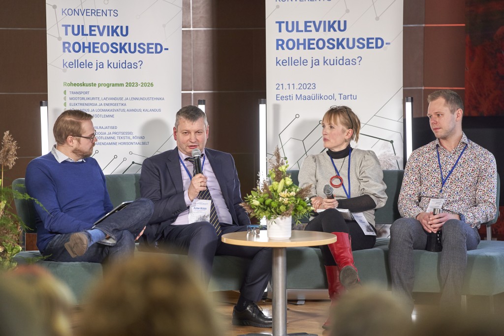 Konverents "Tuleviku roheoskused - kellele ja kuidas?" 