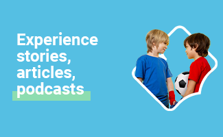 Experience stories, articles, podcasts